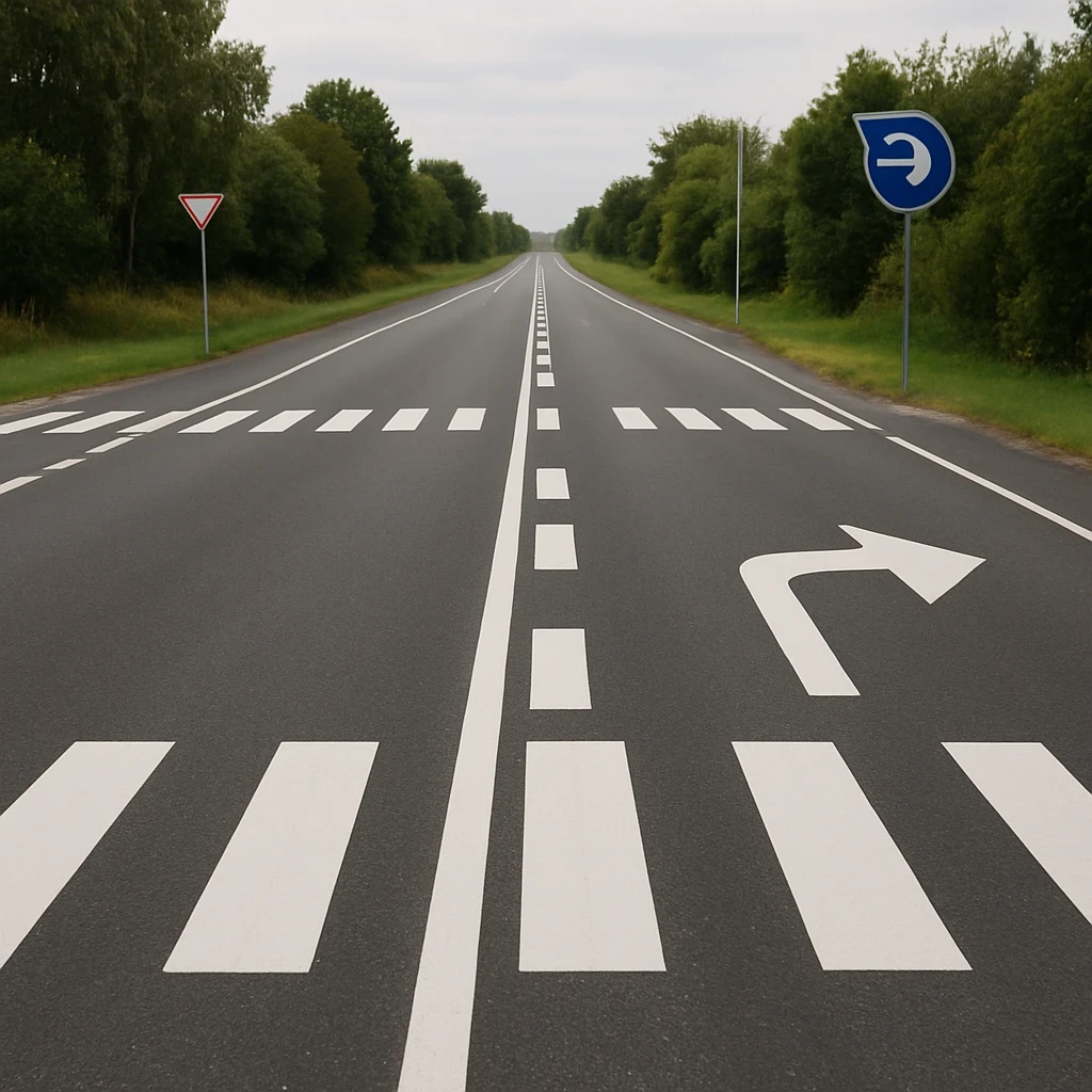 Na czym polega skuteczne oznakowanie poziome drogi i jak wpływa na bezpieczeństwo ruchu?